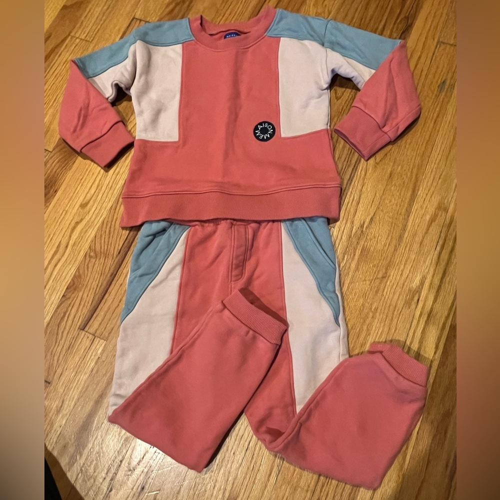 Kids Matching Set in Pink and Blue
